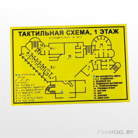 Тактильные мнемосхемы